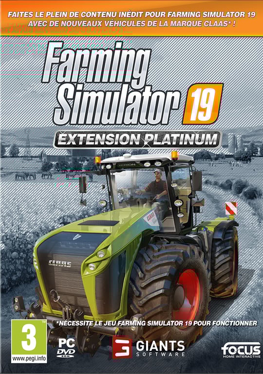 Focus Entertainment Farming Simulator 19 Extension Platinum Neuf