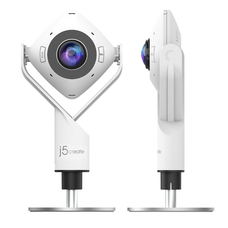 Webcam J5CREATE JVCU360-N – 360° Full HD, Microphones Intégrés - vue 3