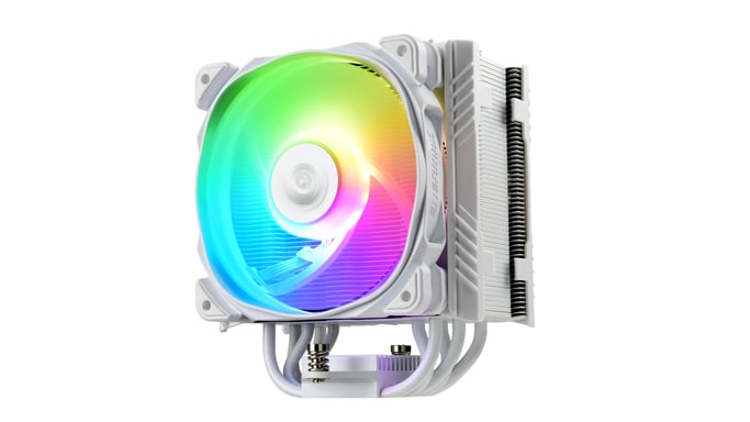 Enermax ETS-T50 Processeur Refroidisseur 12 cm Blanc - Neuf