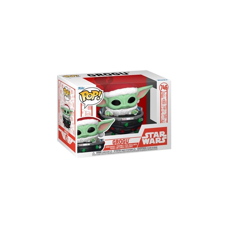 Funko Pop! Mandalorian Holiday Grogu Pram - vue 2