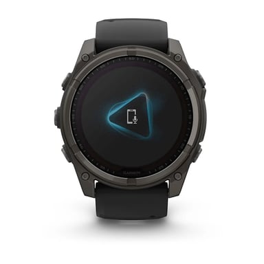 Garmin fenix 8 3,56 cm (1.4'') 51 mm Digital 280 x 280 Pixeles Pantalla táctil Titanio Wifi GPS (satélite)