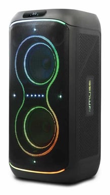 Muse M-1930 DJ Haut-parleur party box Bluetooth avec batterie
