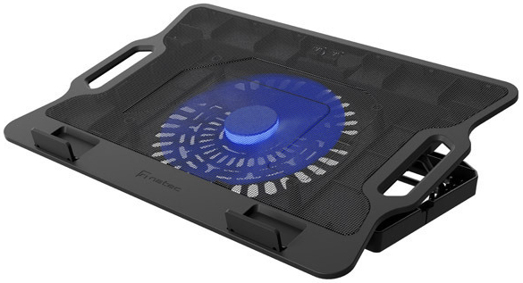 NATEC DIPPER 2 système de refroidissement pour ordinateurs portables 43,9 cm (17.3'') 650 tr/min Noir