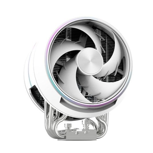 Refrigeration Air Zalman Socket AM4 AM5 LGA1200 1700 1851 120mm ZET5 ARGB - vue 2