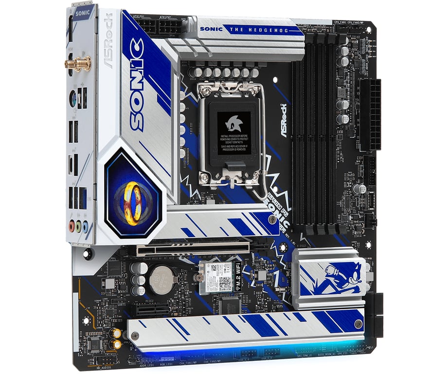 ASRock B760M PG SONIC WIFI - vue 3
