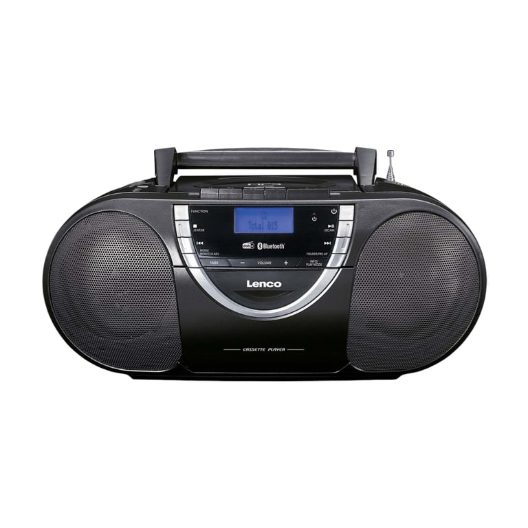 Radio DAB+/FM Boombox avec Lecteur CD et Bluetooth Portable Neuf - vue 1