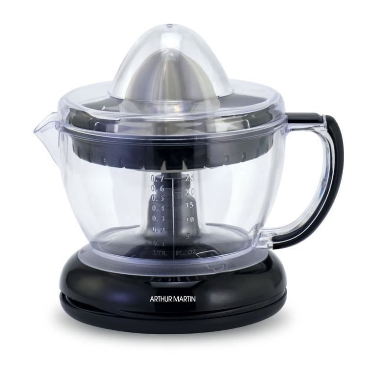 Presse agrumes électrique ARTHUR MARTIN AMPA07 700 ml 2 cônes Bec verseur - vue 2