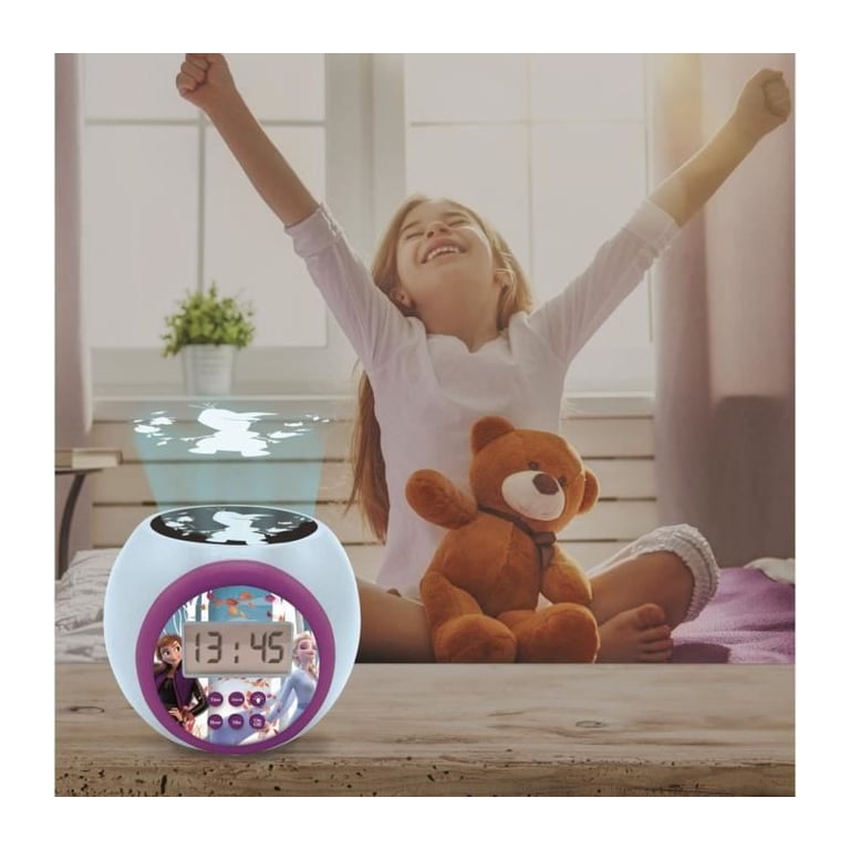 LA REINE DES NEIGES Réveil projecteur fonction minuteur LEXIBOOK - vue 2