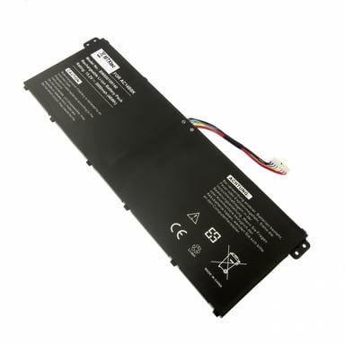 Batería para Acer AC14B8K, KT.0040G.002, 4ICP5/57/80, 15.2V, 3000mAh