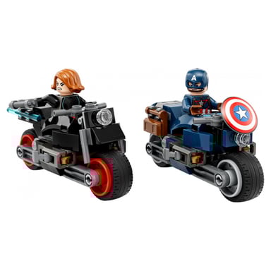Lego 76260 - Motos De Viuda Negra Y Capitan America