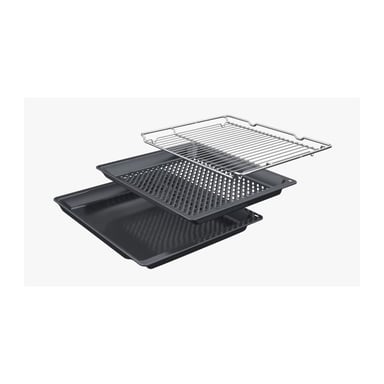 Four pyrolyse Softclose - BOSCH SER6 - HBG579BS3F - Inox - 14 modes de cuisson - 59,5 x 59,4 x 54,8 cm
