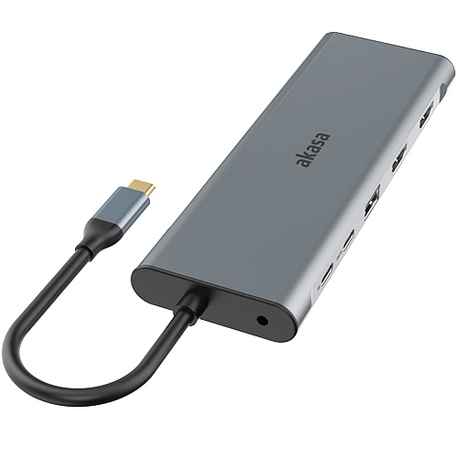 Akasa AK CBCA28 18BK station d'accueil Avec fil USB 3.2 Gen 1 3.1 Gen 1 Type C Neuf - vue 2