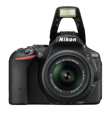 Nikon D5500 + AF-S DX NIKKOR 18-55mm 4/3'' Kit d'appareil-photo SLR 24,2 MP CMOS 6000 x 4000 pixels Noir