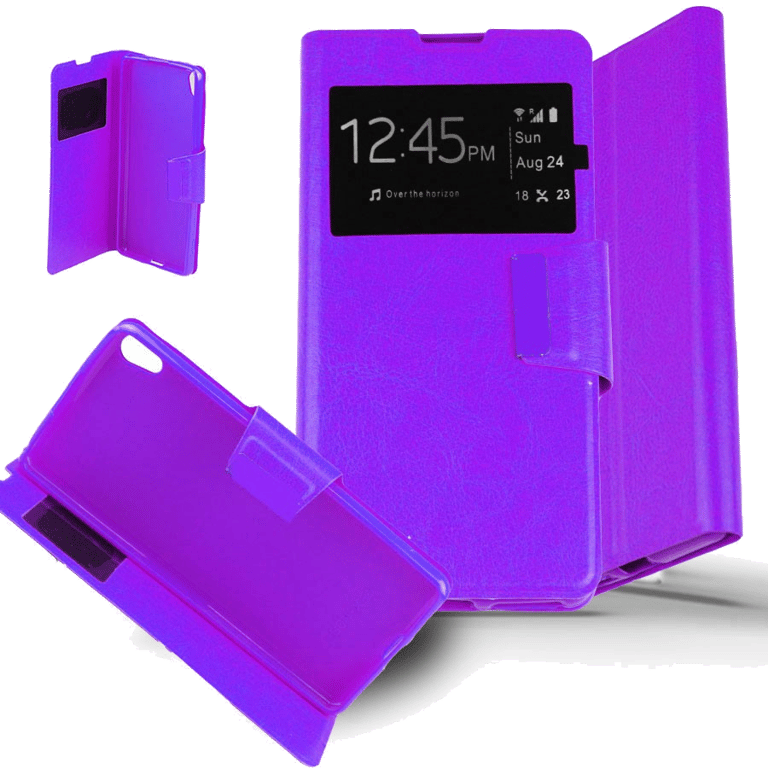 Etui Folio compatible Violet Sony Xperia XA