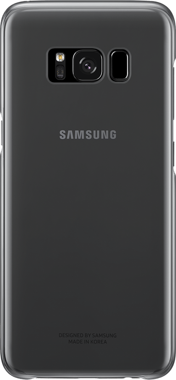 Coque rigide Samsung EF-QG950CB noire transparente pour Samsung Galaxy S8 G950
