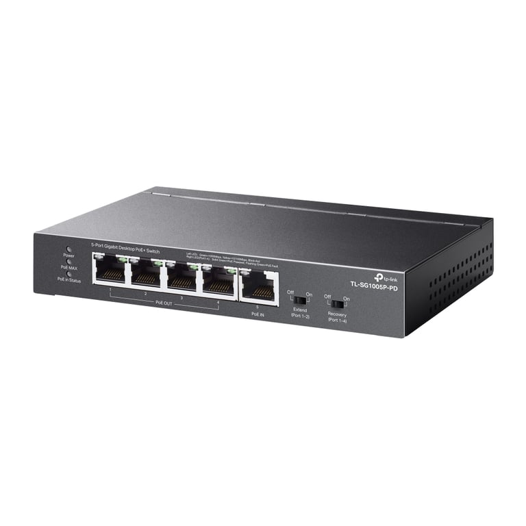 TP Link TL SG1005P PD - vue 4