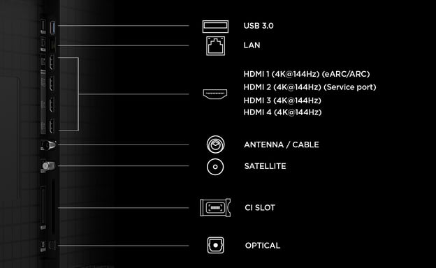 TCL 65C8L TV 65'' 4K Ultra HD SQD-Mini LED, Smart TV, Noir