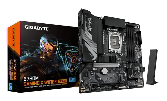 PLACA BASE GIGABYTE B760M G X WF6E 1700 MATX 4XDDR4