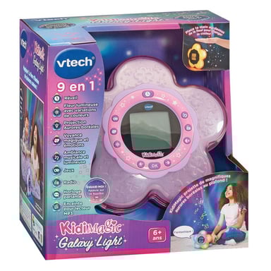 Radio réveil Vtech Kidimagic Galaxy Light Rose