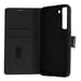 Funda Samsung Galaxy S22 Tarjetero Soporte Vídeo Negro