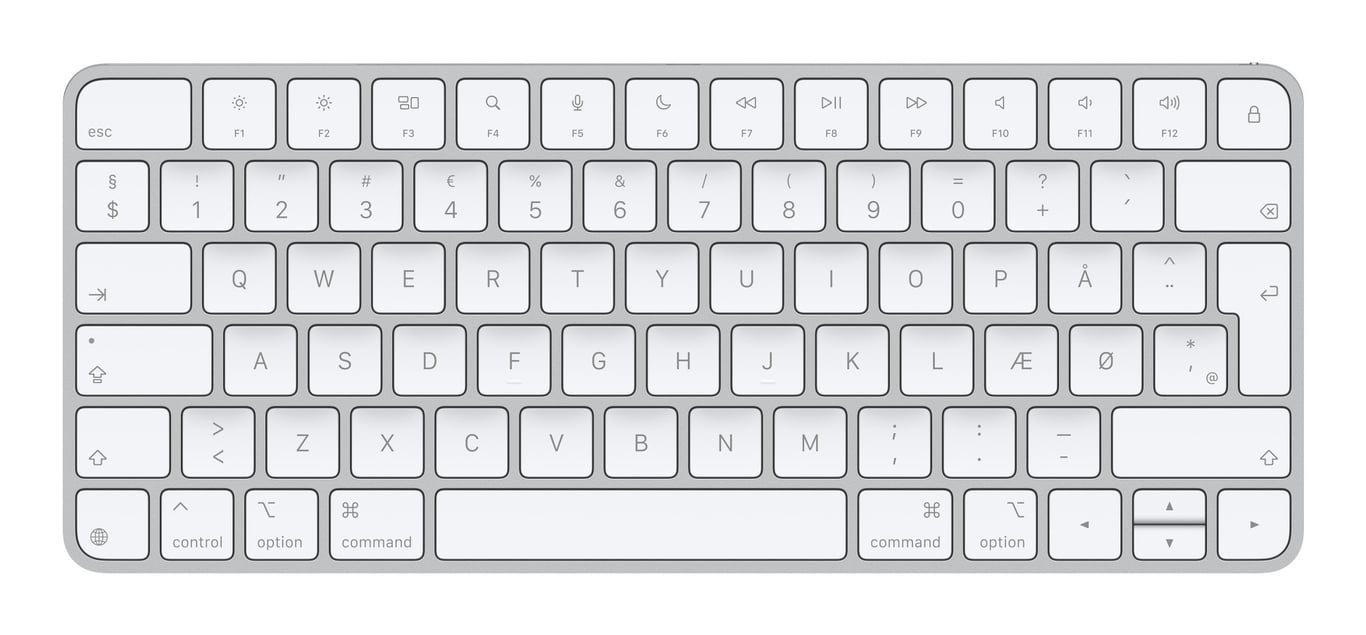 Apple Magic Keyboard Danois ​​​​​​​ - vue 2