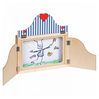 Théâtre Vocabulaire en Bois - Jeu Éducatif Montessori pour Enfants
