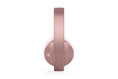 Sony Gold Wireless Headset Auriculares Inalámbrico y alámbrico Diadema Juego Oro rosa
