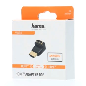 Hama 00205164 Cavo HDMI tipo A con cambio di genere (standard) Nero