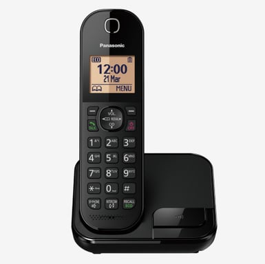 Panasonic KX-TGC412EB telefono Telefono DECT Identificazione del chiamante Nero