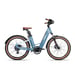 Bicicleta eléctrica de fibra de carbono MIHOGO AIR MAX con doble batería, app inteligente y frenos hidráulicos - azul