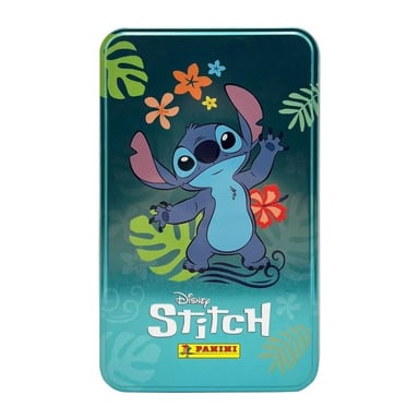 Scatola di metallo - PANINI - STITCH TC - 7 tasche - 42 carte