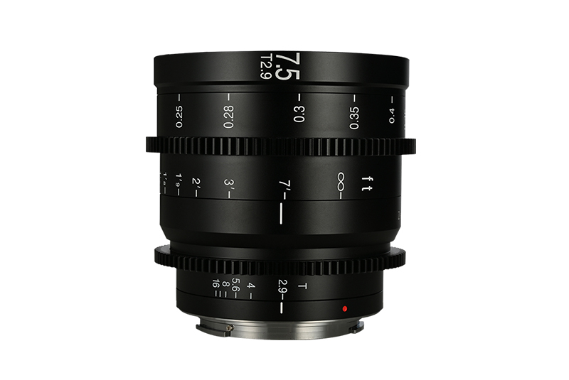 Objectif hybride vidéo Laowa 7 5mm T2.9 Zéro D S35 Ciné pour Canon RF - vue 3