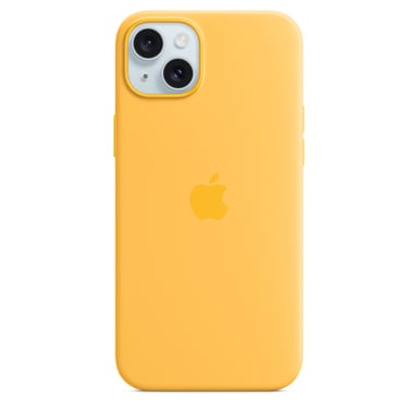 Custodia Apple in silicone con MagSafe per iPhone 15 Plus - Apple iPhone 15 Plus Sunburst