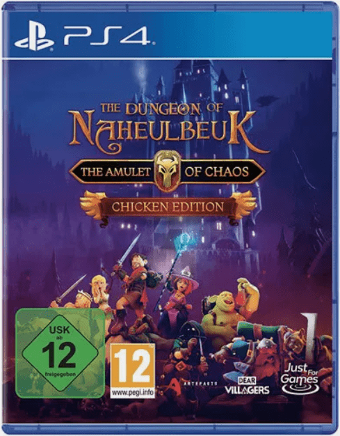 Le Donjon de Naheulbeuk 'Amulette du Désordre Chicken Edition PS4 Version USK Neuf