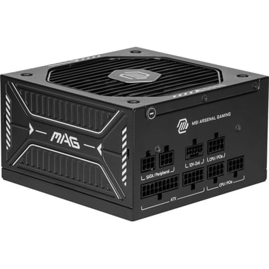 Alimentatore PC modulare MSI MAG A750GLS PCIE5 750W 80 PLUS Gold nero