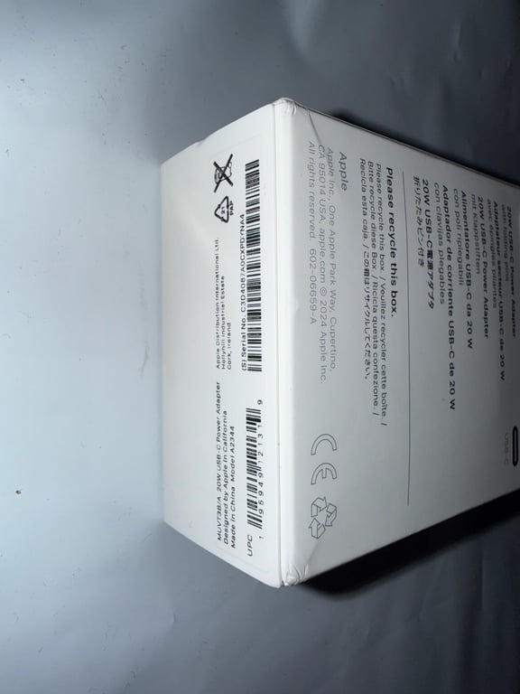 Apple Chargeur secteur USB-C pour iPad Pro 12.9 (2017) - 20 W Blanc - vue 3