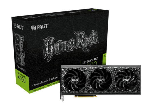 Palit GeForce® RTX 4090 GameRock OmniBlack 24G