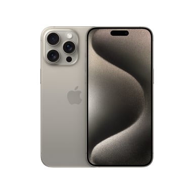 iPhone 15 Pro Max (5G) 256 Go, Titane naturel, Débloqué