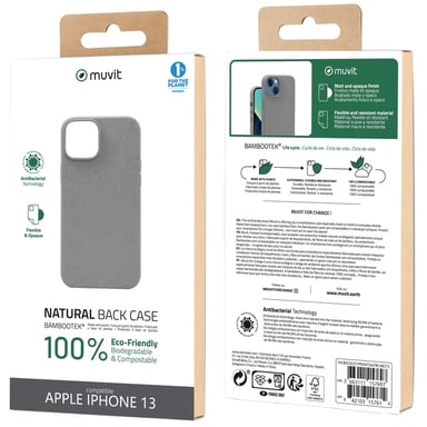 Muvit For Change Coque Bambootek Pebble Iphone 13