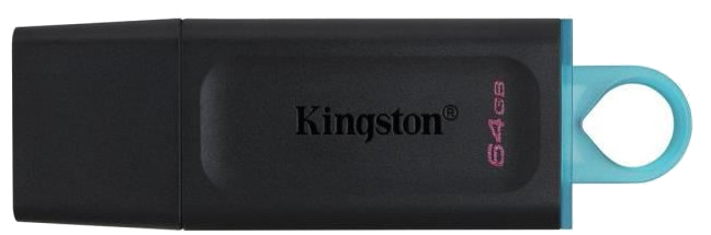 KINGSTON Clé USB DataTraveler Exodia 64GB - Avec capuchon de protection et anneaux pour porte clés