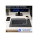 Ensemble sans fil BLUESTORK Pack Mini Clavier AZERTY compact + Souris ambidextre DPI 800/1600 Bluetooth & Dongle 2,4 GHz Gris/Noir