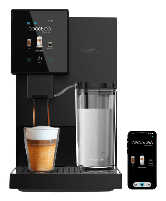 Cremmaet Compactccino Connected Cafetière super automatique Cecotec - vue 2