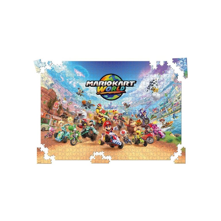 Puzzle WINNING MOVES Mario Kart World 1000 pièces Dès - vue 6