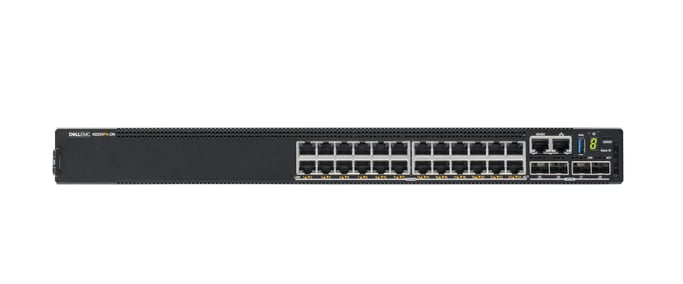 DELL N2224PX-ON Gestionado L3 Gigabit Ethernet (10/100/1000) Energía sobre Ethernet (PoE) 1U Negro