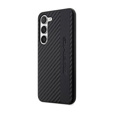 Cover per Galaxy S23 Design lussuoso con effetto carbonio