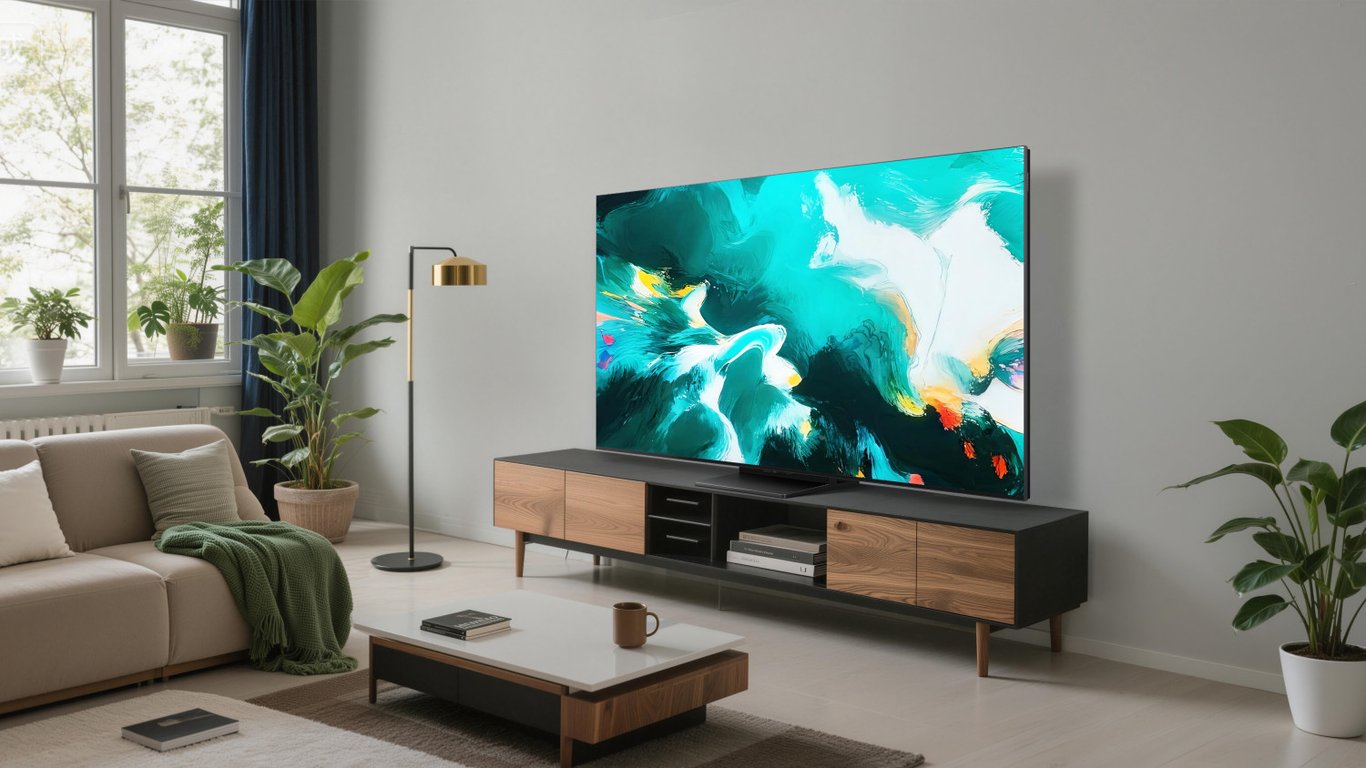 TV QD Mini LED TCL 55A400U 2026 55 pouces 140 cm - vue 3