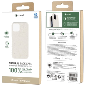 Muvit For Change Coque Bambootek Cotton: Apple Iphone 12 Pro Max