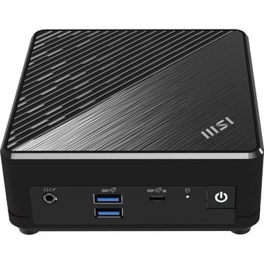 MSI Cubi N ADL-007DE Intel® N N100 4GB DDR4-SDRAM 128GB SSD Windows 11 Pro Mini PC Nero