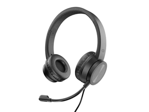 Conceptronic POLONA05B auricular y casco Auriculares Alámbrico Diadema Llamadas/Música USB tipo A Negro
