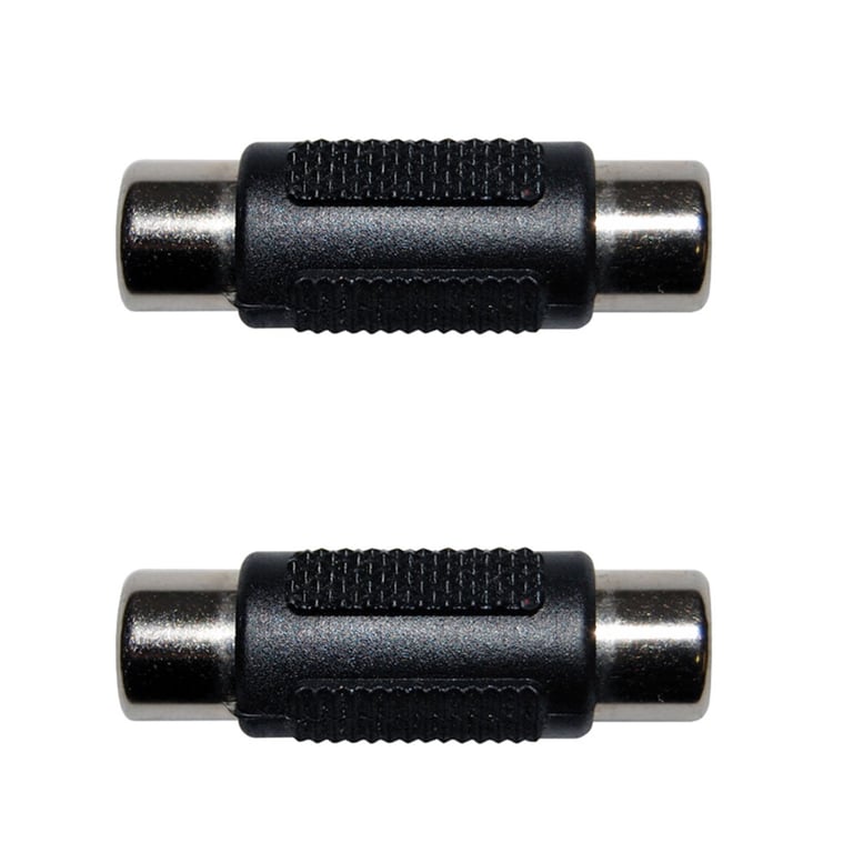 Adaptateur 2RCAfemelles/2RCAfemelle - Neuf